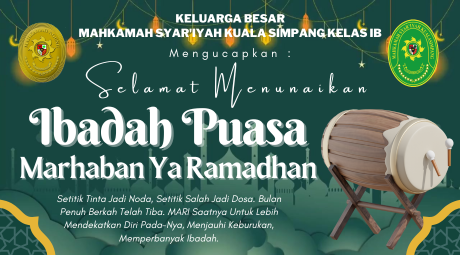 Selamat Menunaikan IBADAH PUASA 1447H